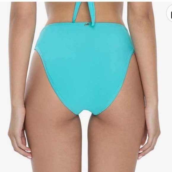 PilyQ Blue Bikini Swimsuit Set NWT sz M - Picture 12 of 13